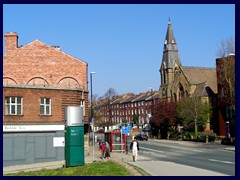 Church on  Woodhouse Lane, University area 